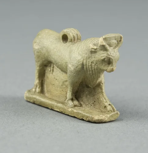 Amulet of the Apis Bull by Egyptian, metalwork, -664--332