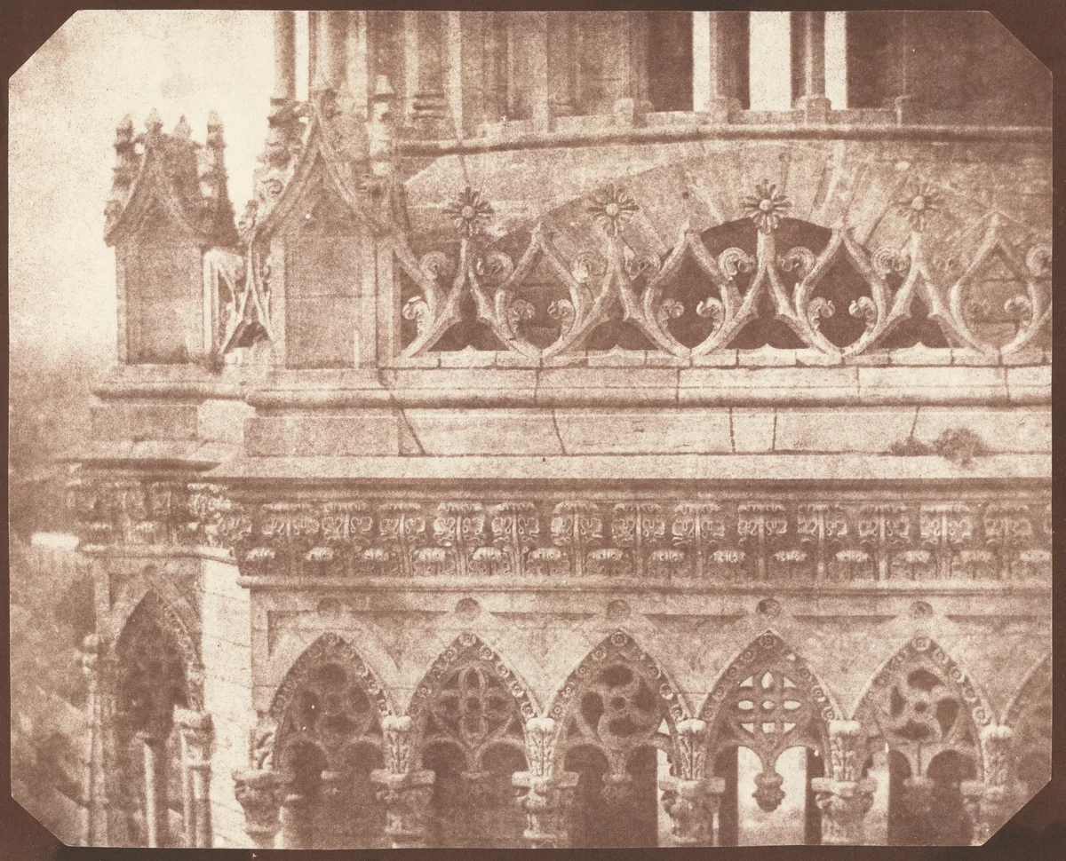 Orléans Cathedral by William Henry Fox Talbot, photograph, 1843