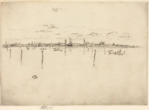 Little Venice by James McNeill Whistler, print, 1880
