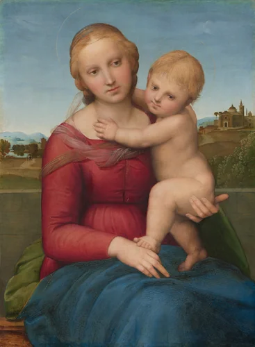 The Small Cowper Madonna by Raphael, painting, 1505