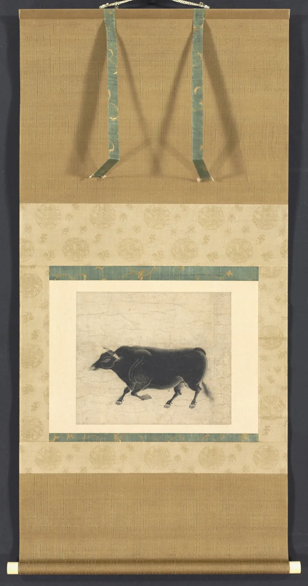 Swift Bull from the Ten Swift Bulls by Unknown, painting, 1275-1333