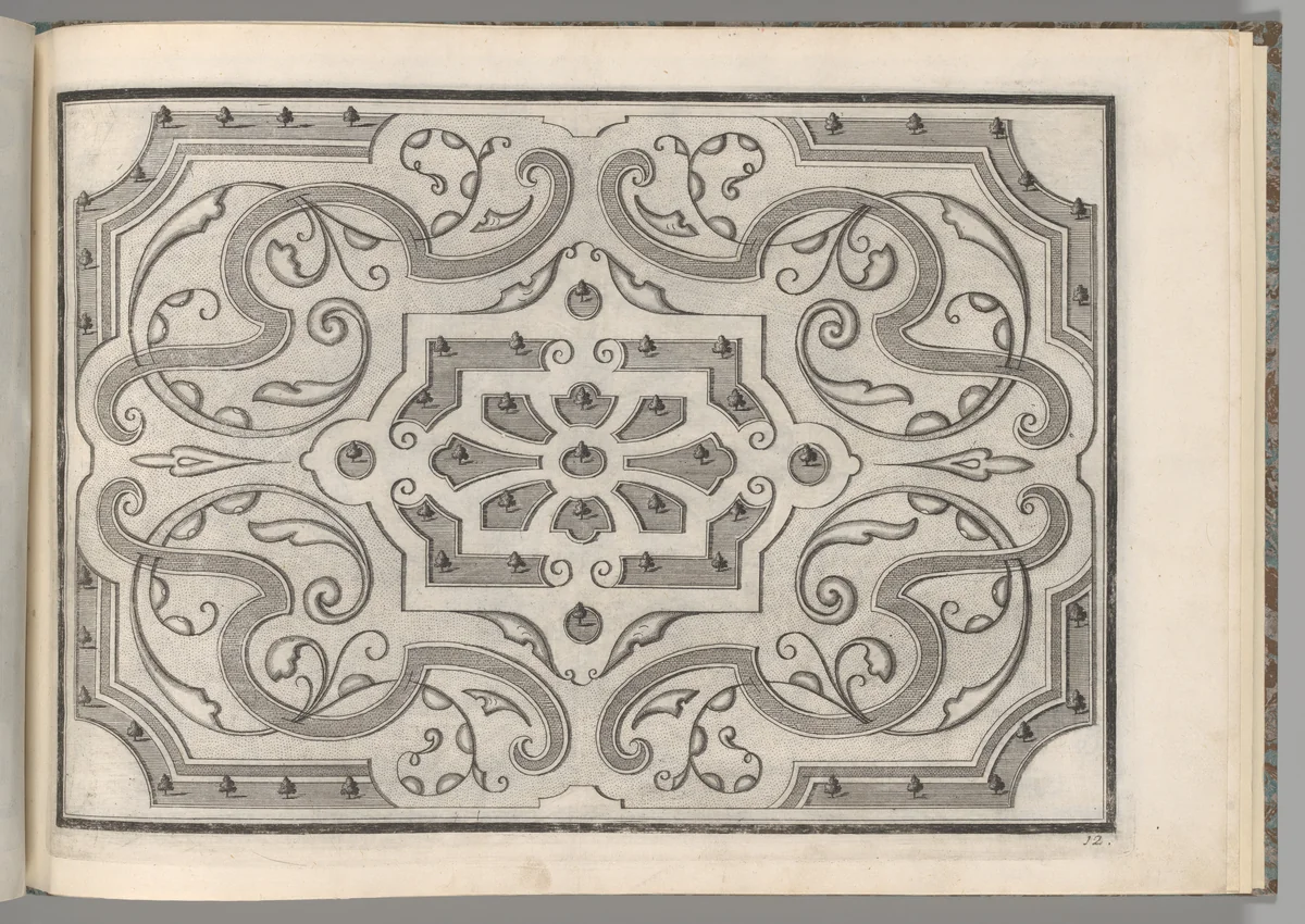 Gartten Parterres by George Hätzl, book, 1697-1705
