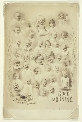 Good Morning by Joshua Smith, photograph, 1875-1885