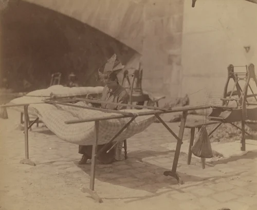 Matelas by Eugène Atget, photograph, 1899