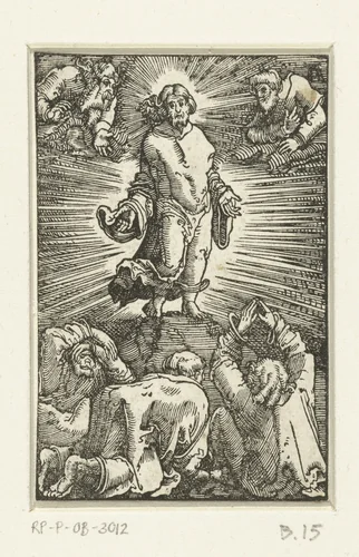 Transfiguratie van Christus by Unknown, print, 1506-1538