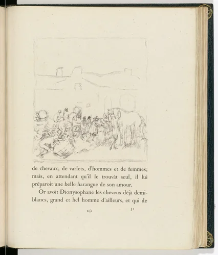 In-text plate (page 241) from Daphnis et Chloé by Pierre Bonnard, illustrated book, 1902