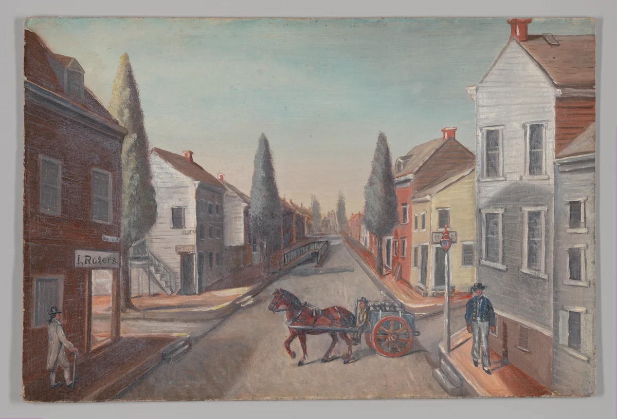 The Sewer by William P. Chappel, artwork, 1870