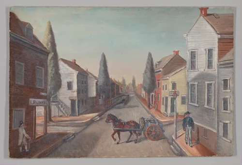 The Sewer by William P. Chappel, artwork, 1870