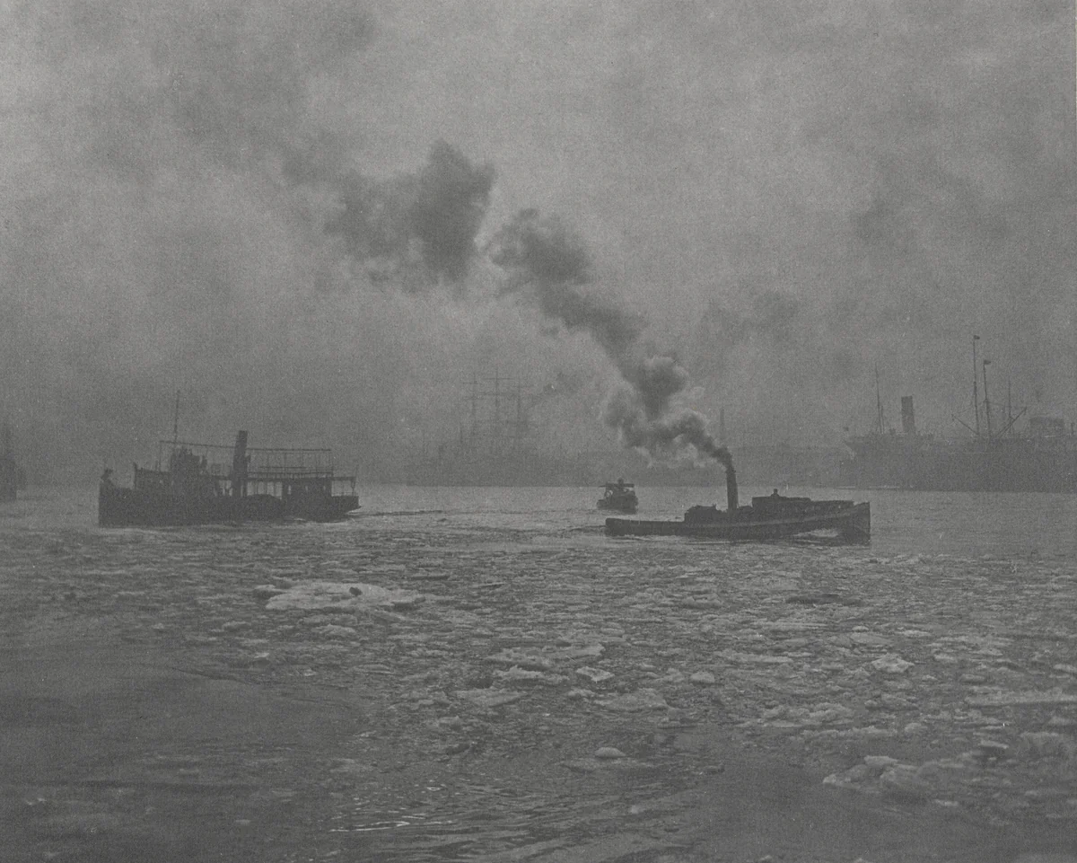 The River by Kurt W. Baasch, photograph, 1910