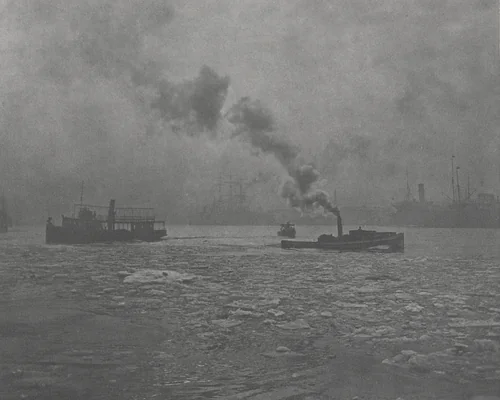 The River by Kurt W. Baasch, photograph, 1910