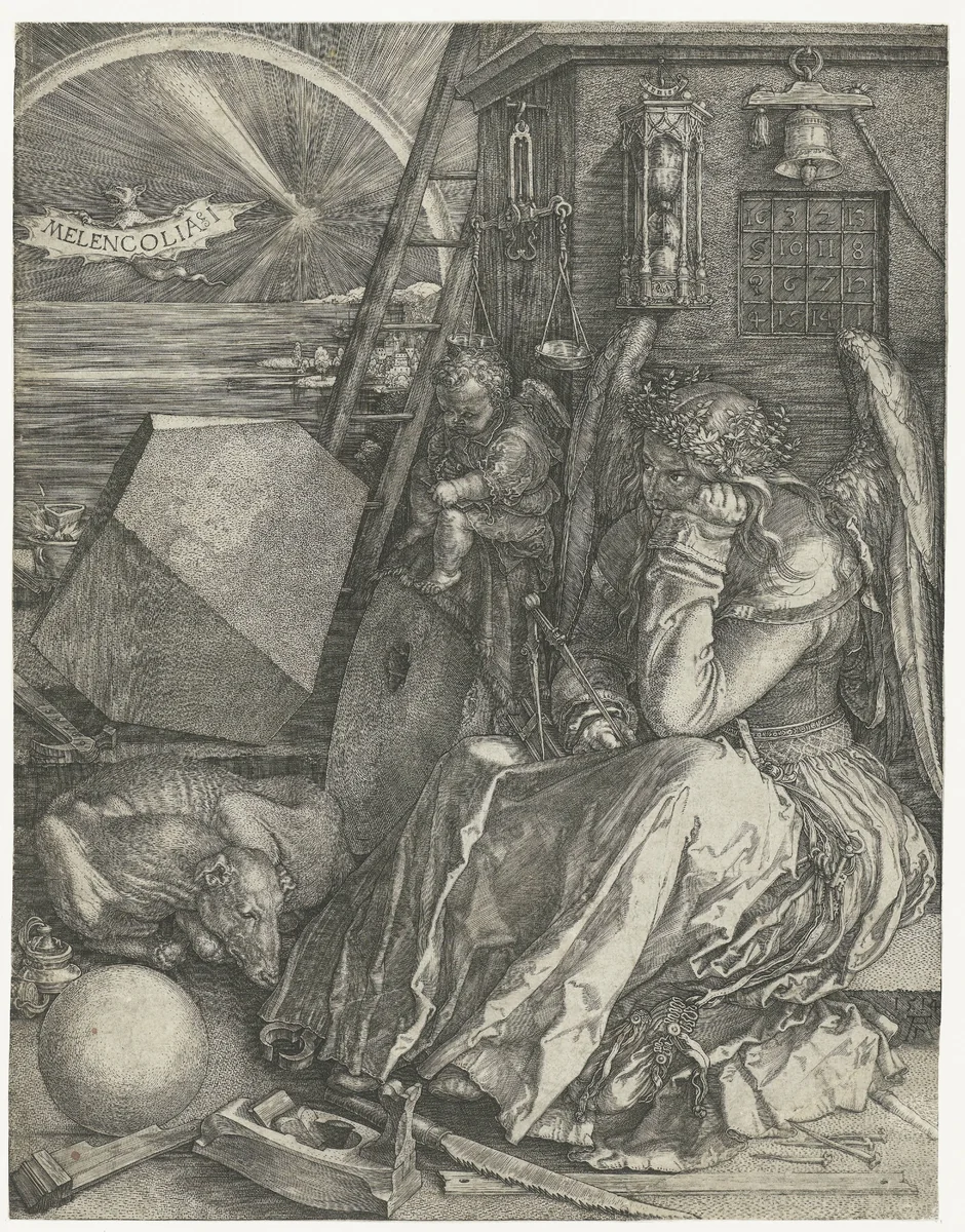 Melancholie by Unknown, print, 1514