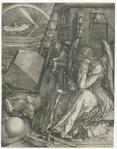 Melancholie by Unknown, print, 1514