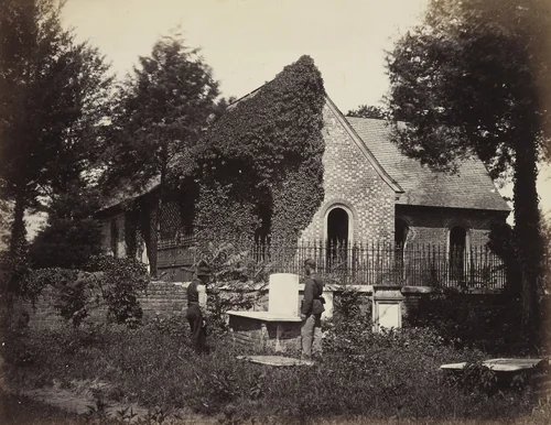 Blandford Church, Petersburg, Virginia by Timothy O'Sullivan, Alexander Gardner, photograph, 1865