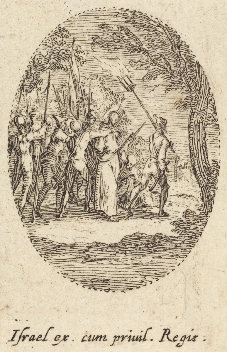 The Betrayal by Jacques Callot, print, 1631
