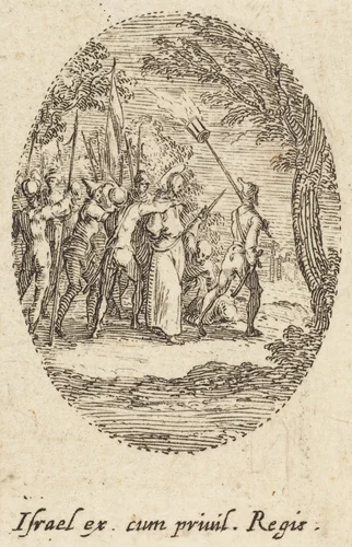 The Betrayal by Jacques Callot, print, 1631
