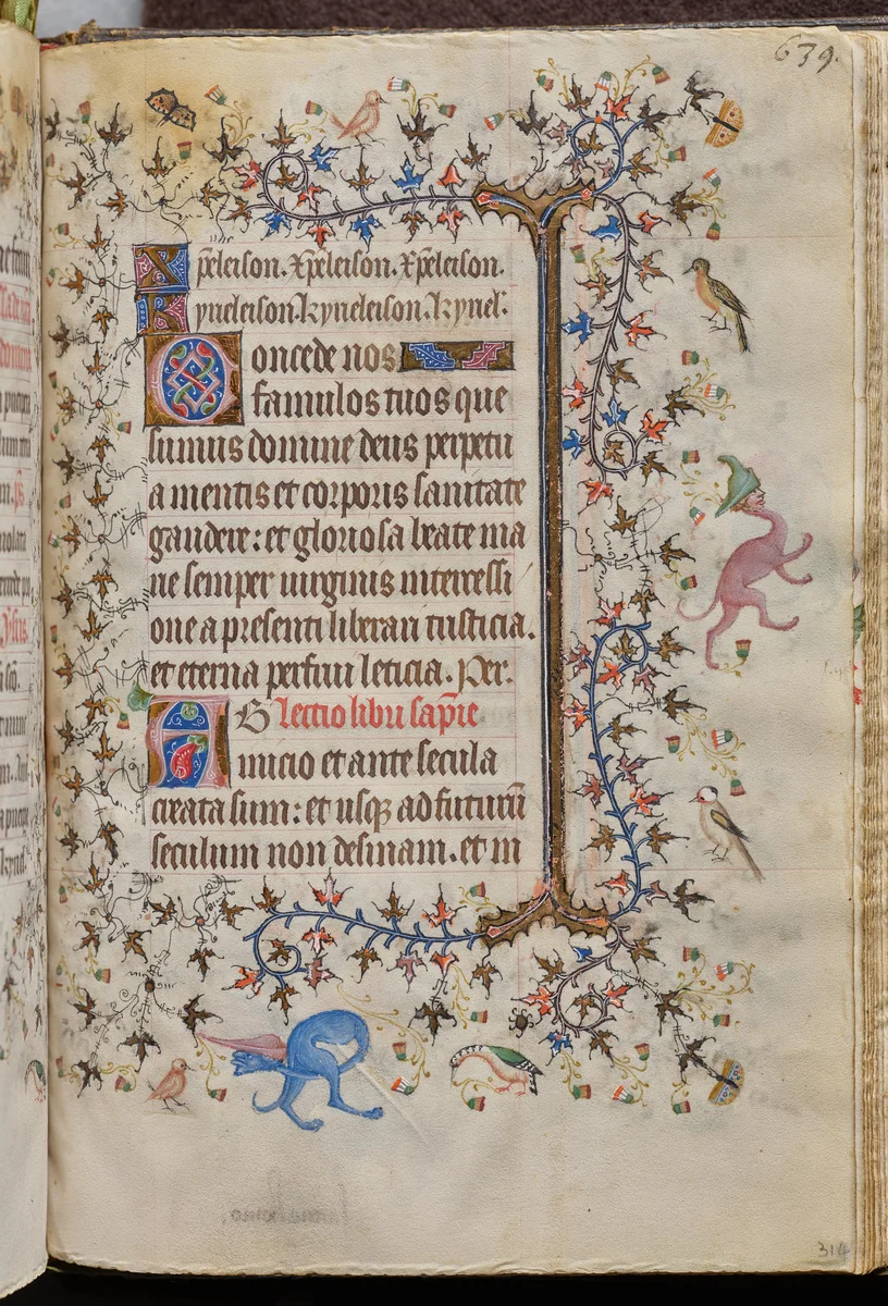 Hours of Charles the Noble, King of Navarre (1361-1425), fol. 314r, Text by Master of the Brussels Initials and Associates, book, 1400-1410
