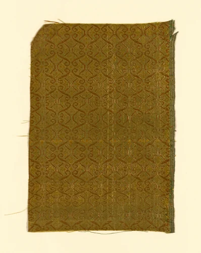 Fragment by Italy, textile, 1625-1675