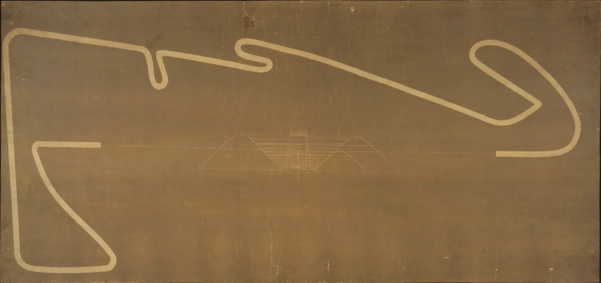 Place de la Concorde Project, Paris, France, Elevation by Frederick Kiesler, architecture, 1925