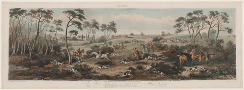 Fox Hunting, No. 1 by Thomas Sutherland, print