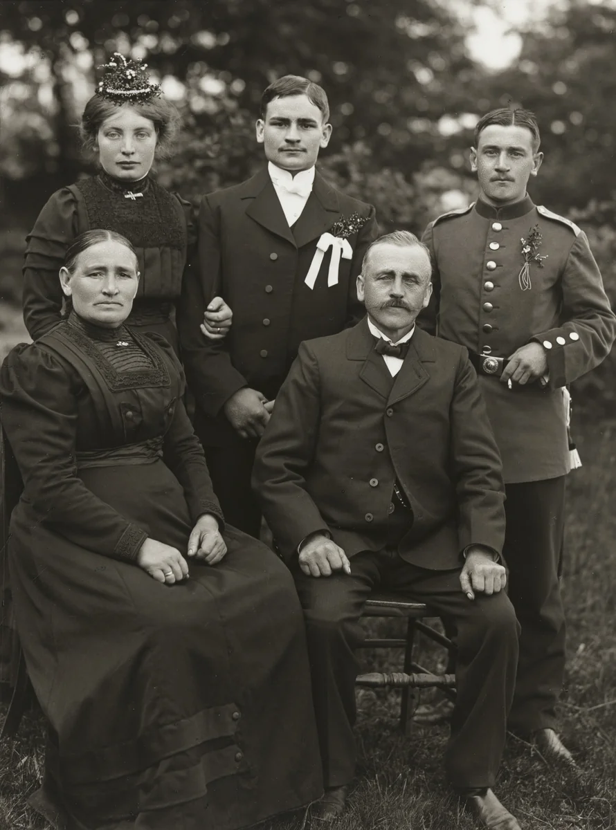 Farming Family by August Sander, photograph, 1911