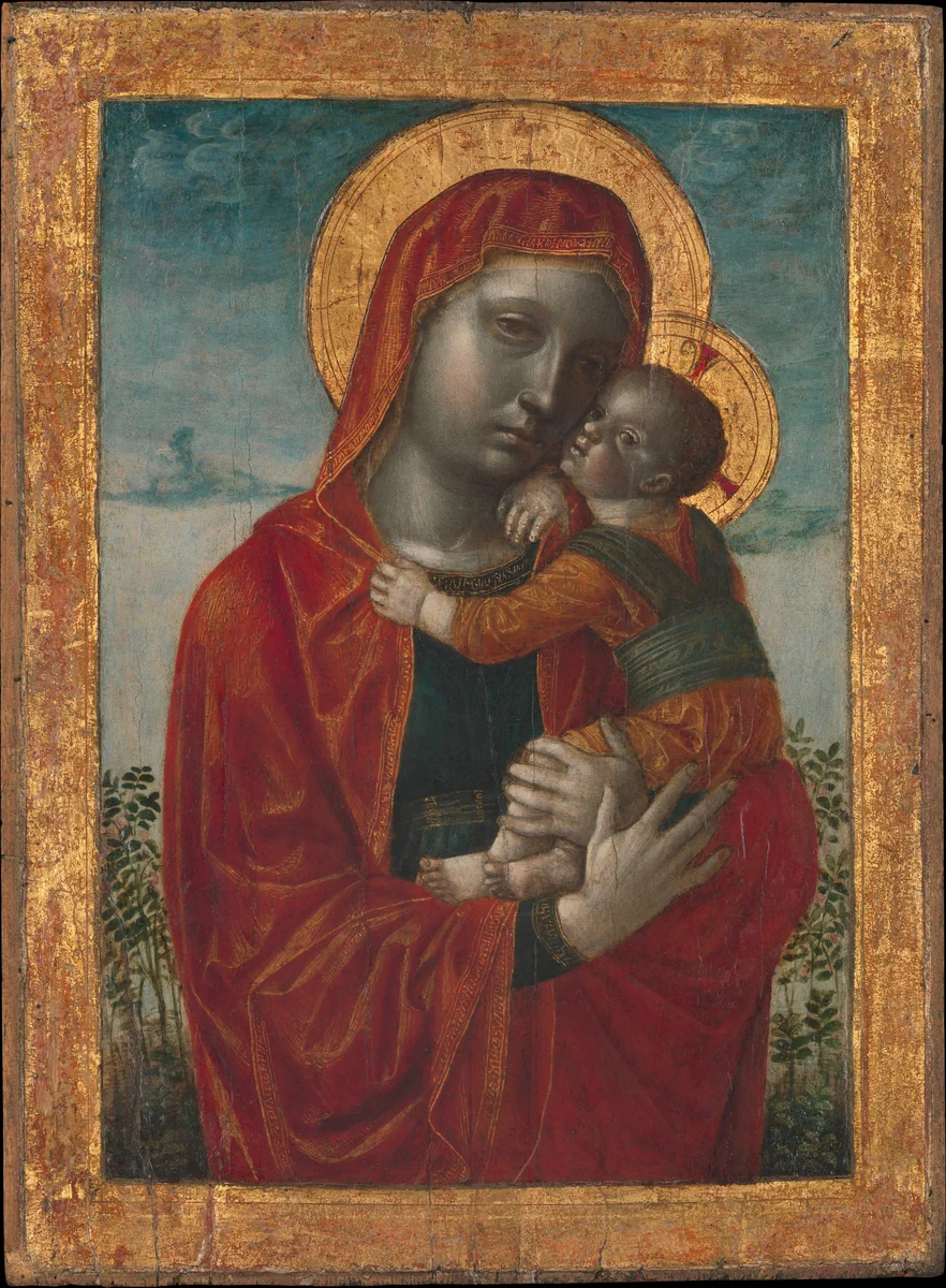 Madonna and Child by Vincenzo Foppa, painting, 1475-1485