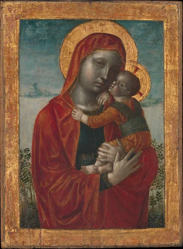 Madonna and Child by Vincenzo Foppa, painting, 1475-1485