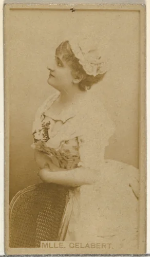 Mlle. Gelabert, from the Actors and Actresses series (N145-8) issued by Duke Sons & Co. to promote Duke Cigarettes by W. Duke, Sons & Co., photograph, 1890-1895