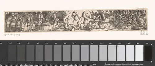 Schorpioen (oktober) by Unknown, print, 1559-1596