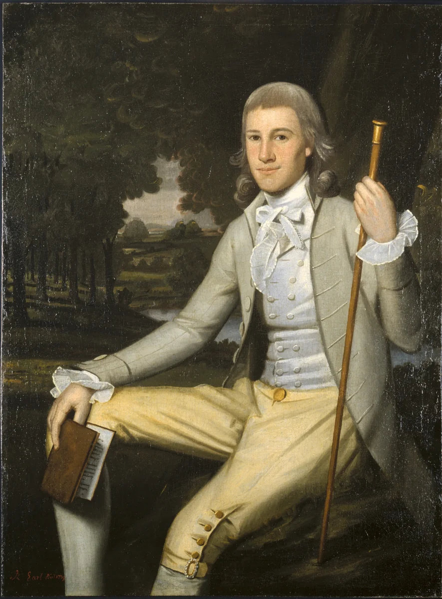 Moses Seymour, Jr. by Ralph Earl, painting, 1789