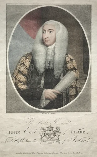 John Fitzgibbon, Earl of Clare by S. Kersting, print, 1801