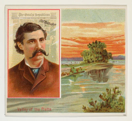 O.H. Rothaker, The Omaha Republican, from the American Editors series (N35) for Allen & Ginter Cigarettes by Allen & Ginter, print, 1887