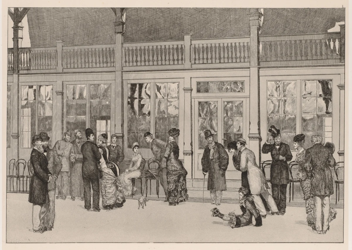 A Glove: The Locale by Max Klinger, print, 1880