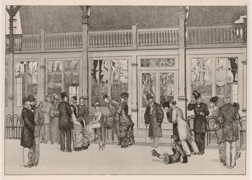 A Glove: The Locale by Max Klinger, print, 1880