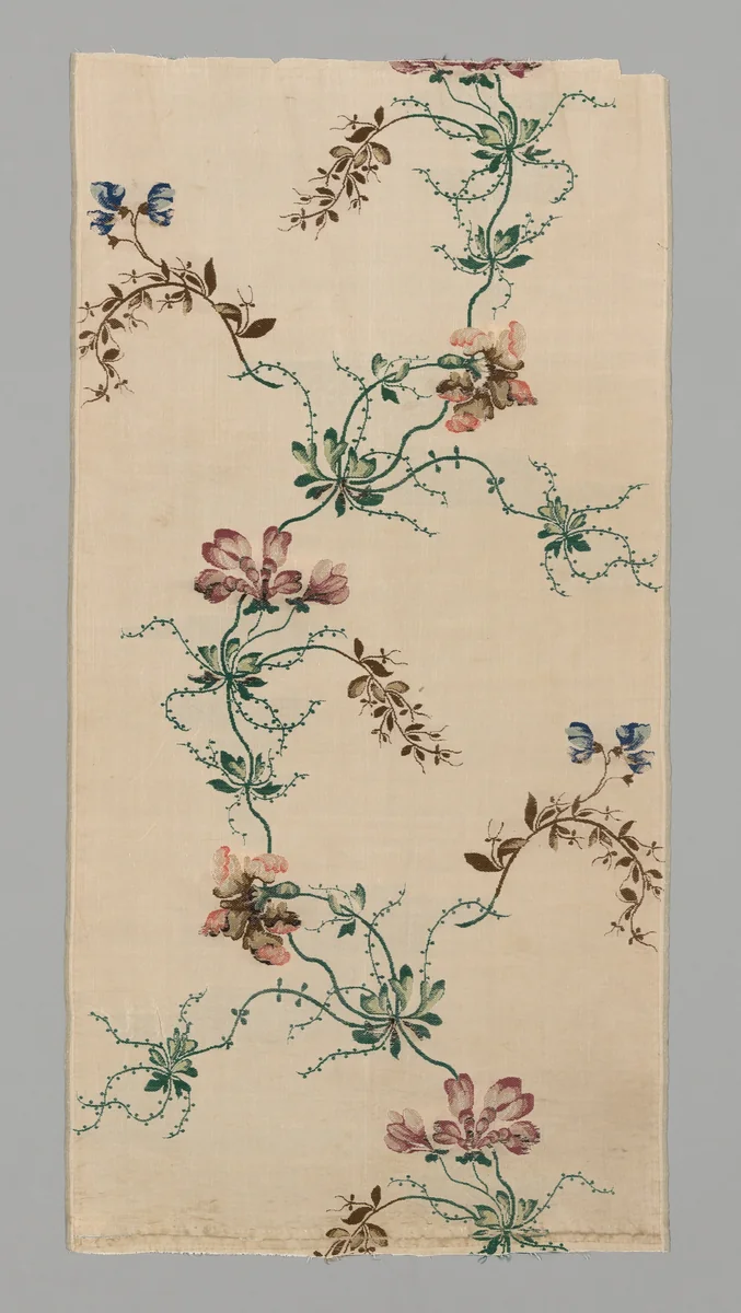 Panel (From a Skirt) by Anna Maria Garthwaite, textile, 1741-1742