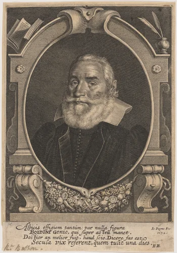 Rev. Robert Bolton by John Payne, print, 1632