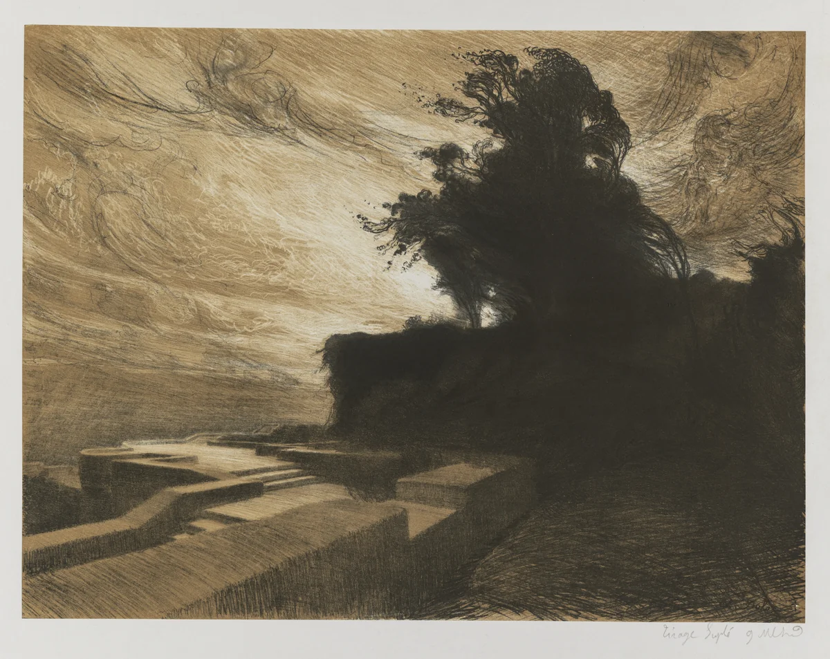 Hymn to Creation: Holy Spirit of God by Charles Marie Dulac, print, 1894