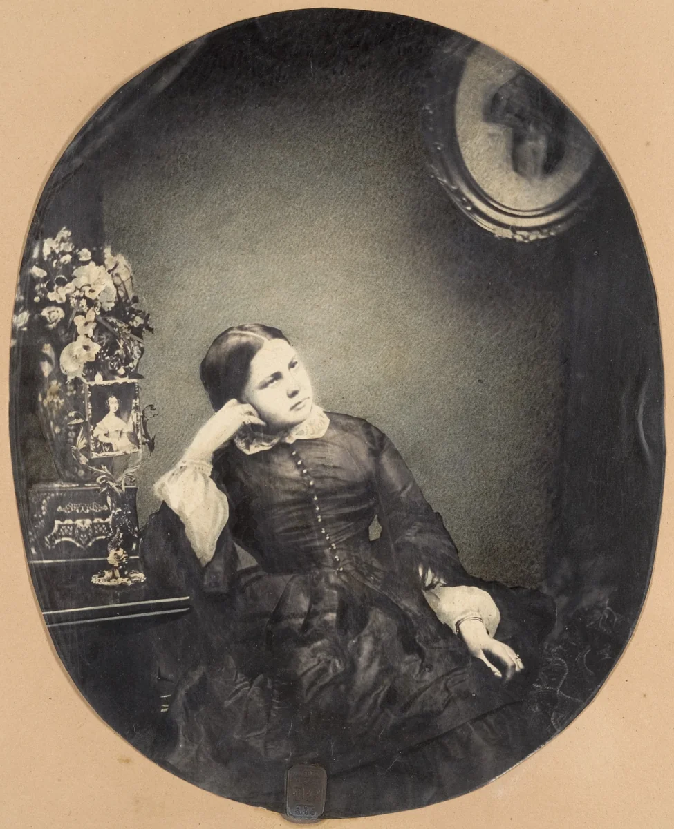 La fille de mon ami de Lille by Louis Pierre Théophile Dubois de Nehaut, photograph, 1856