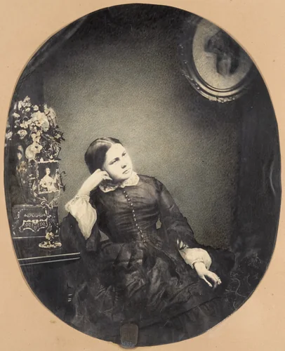 La fille de mon ami de Lille by Louis Pierre Théophile Dubois de Nehaut, photograph, 1856