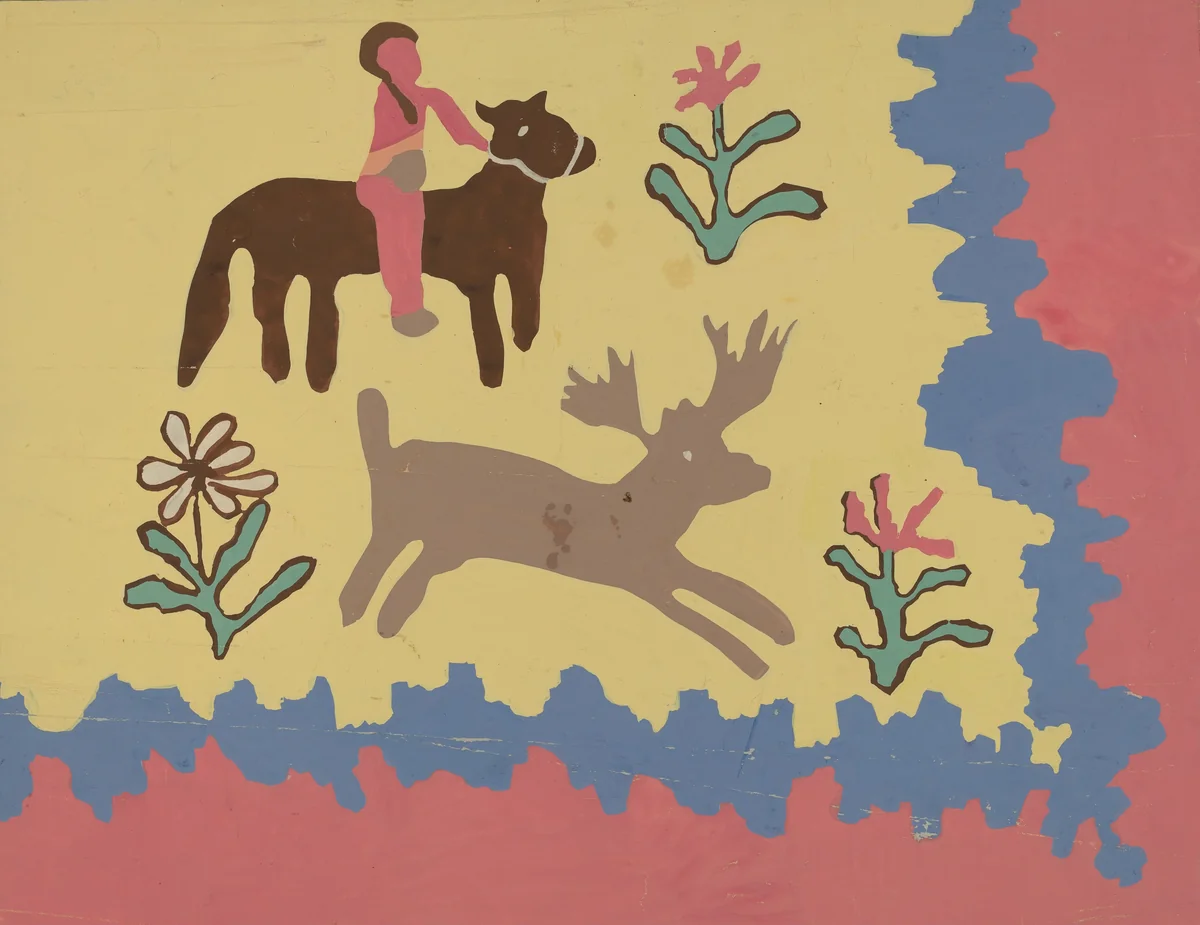 Bedspread by Majel G. Claflin, index of american design, 1935-1942