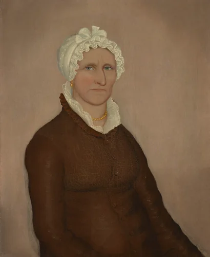 Portrait of a Lady by Ammi Phillips, painting, 1812-1819