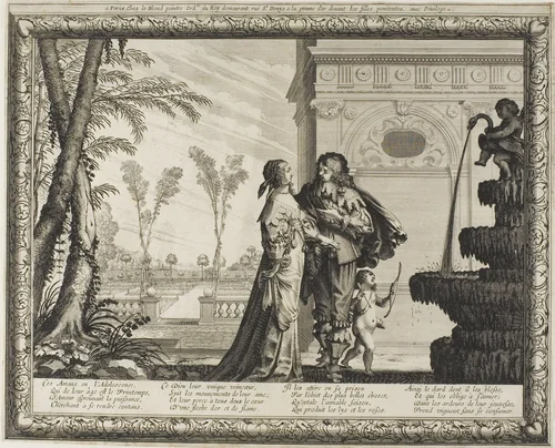 Youth, from The Four Ages of Man by Abraham Bosse, print, 1622-1676