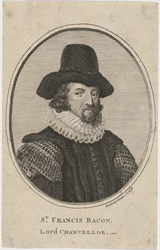 Sir Francis Bacon, Lord Chancellor by Alexander Bannerman, print, 1730-1780