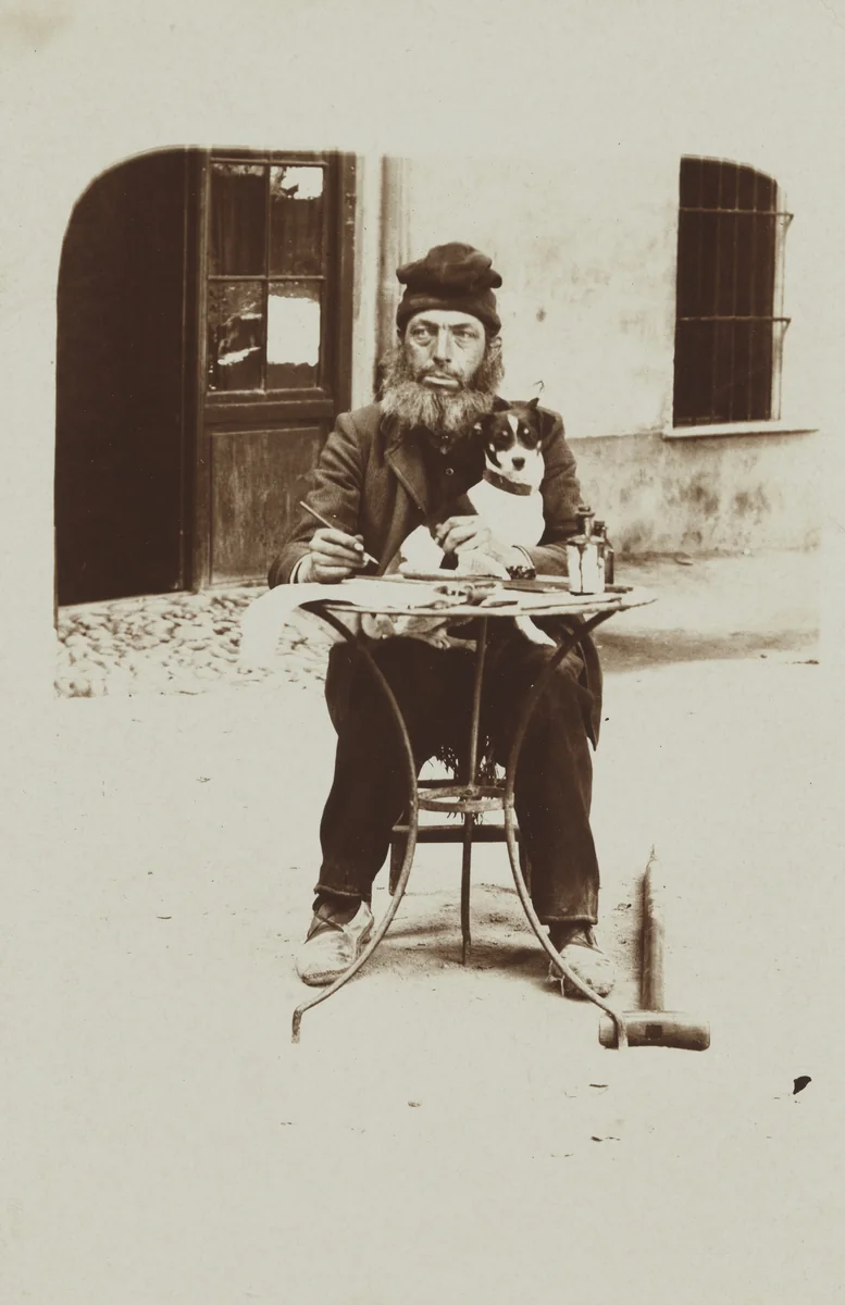 Écrivain public, France by Unidentified Photographer, photograph, 1905