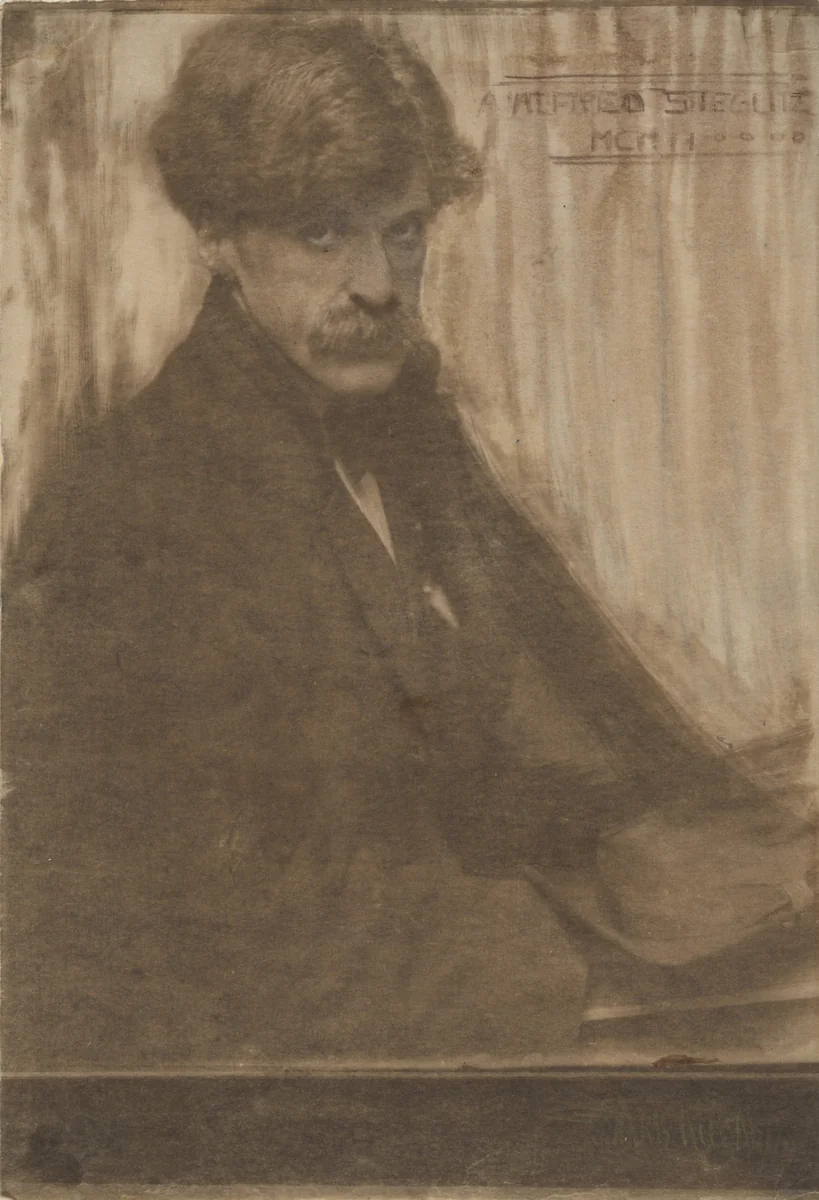 Alfred Stieglitz by Gertrude Käsebier, photograph, 1902