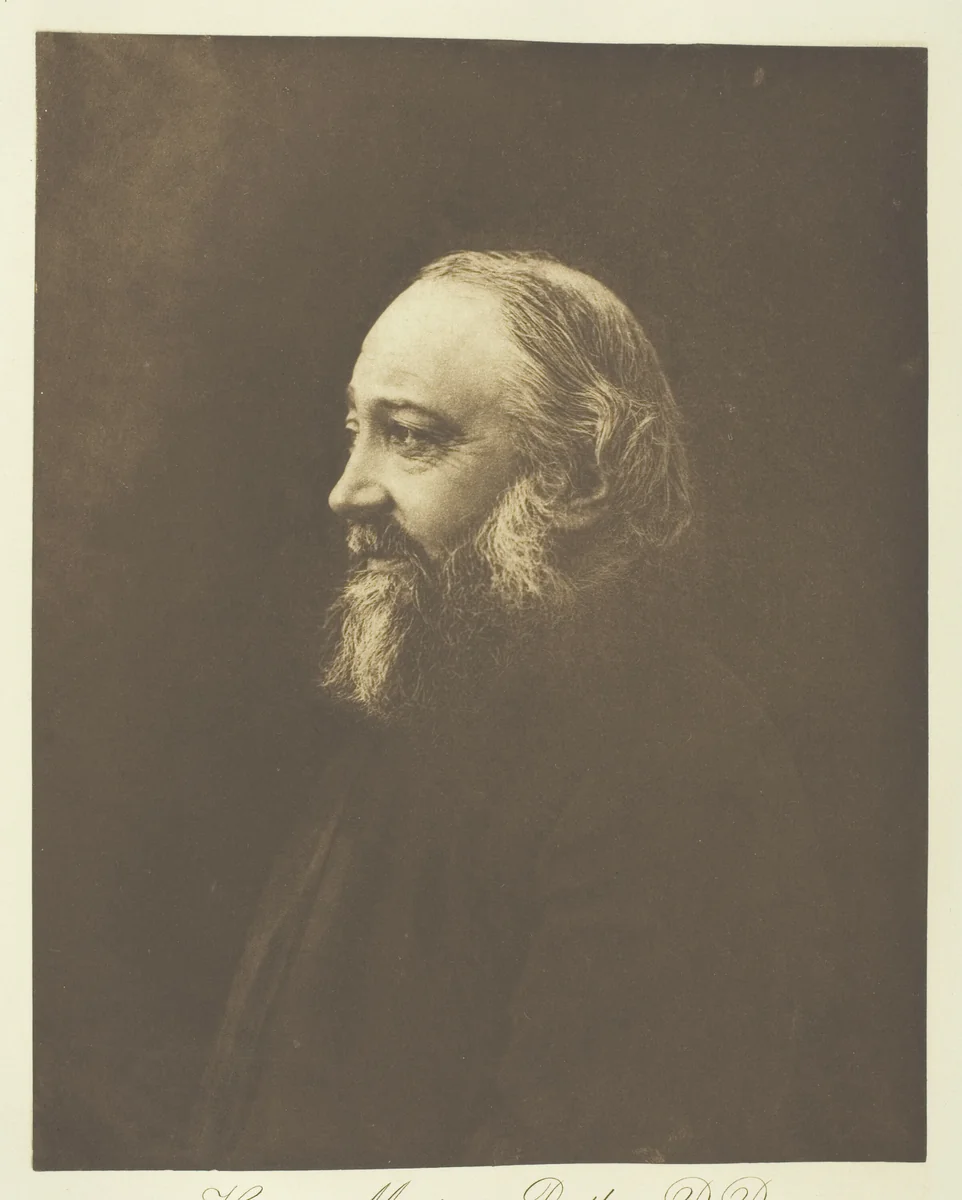 The Very Reverend Dr. Butler (Master of Trinity, Cambridge) by Henry Herschel Hay Cameron, print, 1888-1898