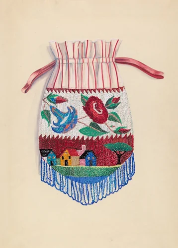 Bag by Ella Sterling, index of american design, 1936