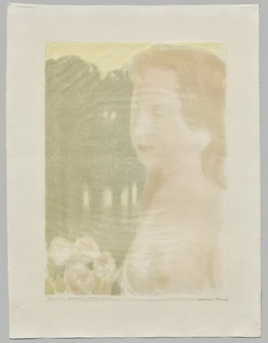 She Was More Beautiful Than Dreams by Maurice Denis, print, 1899