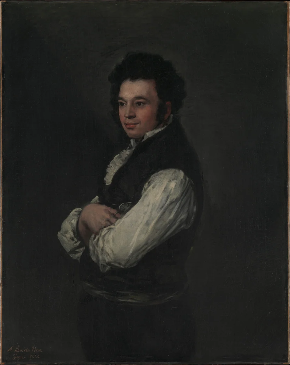 Tiburcio Pérez y Cuervo (1785/86–1841), the Architect by Goya, painting, 1820