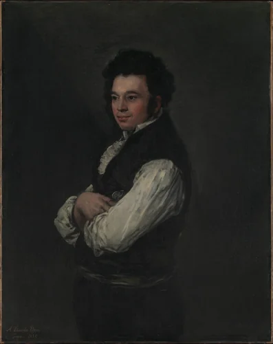 Tiburcio Pérez y Cuervo (1785/86–1841), the Architect by Goya, painting, 1820