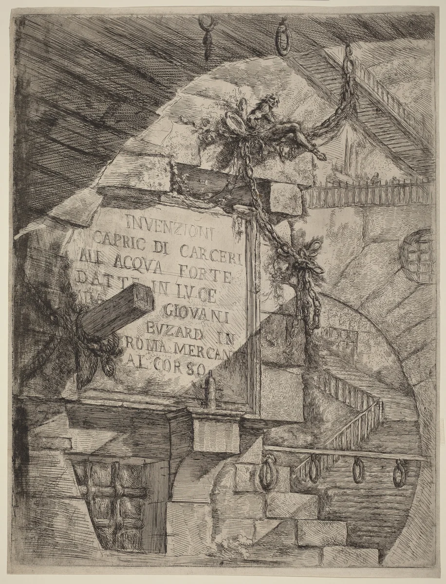 Title Plate by Giovanni Battista Piranesi, print, 1749-1750